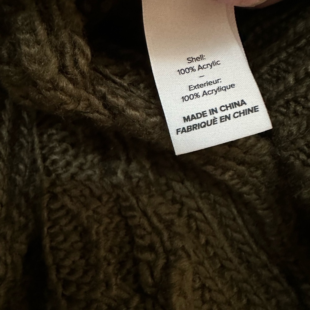 Cinq a Sept Green Winter Sweater - Picture 6 of 6